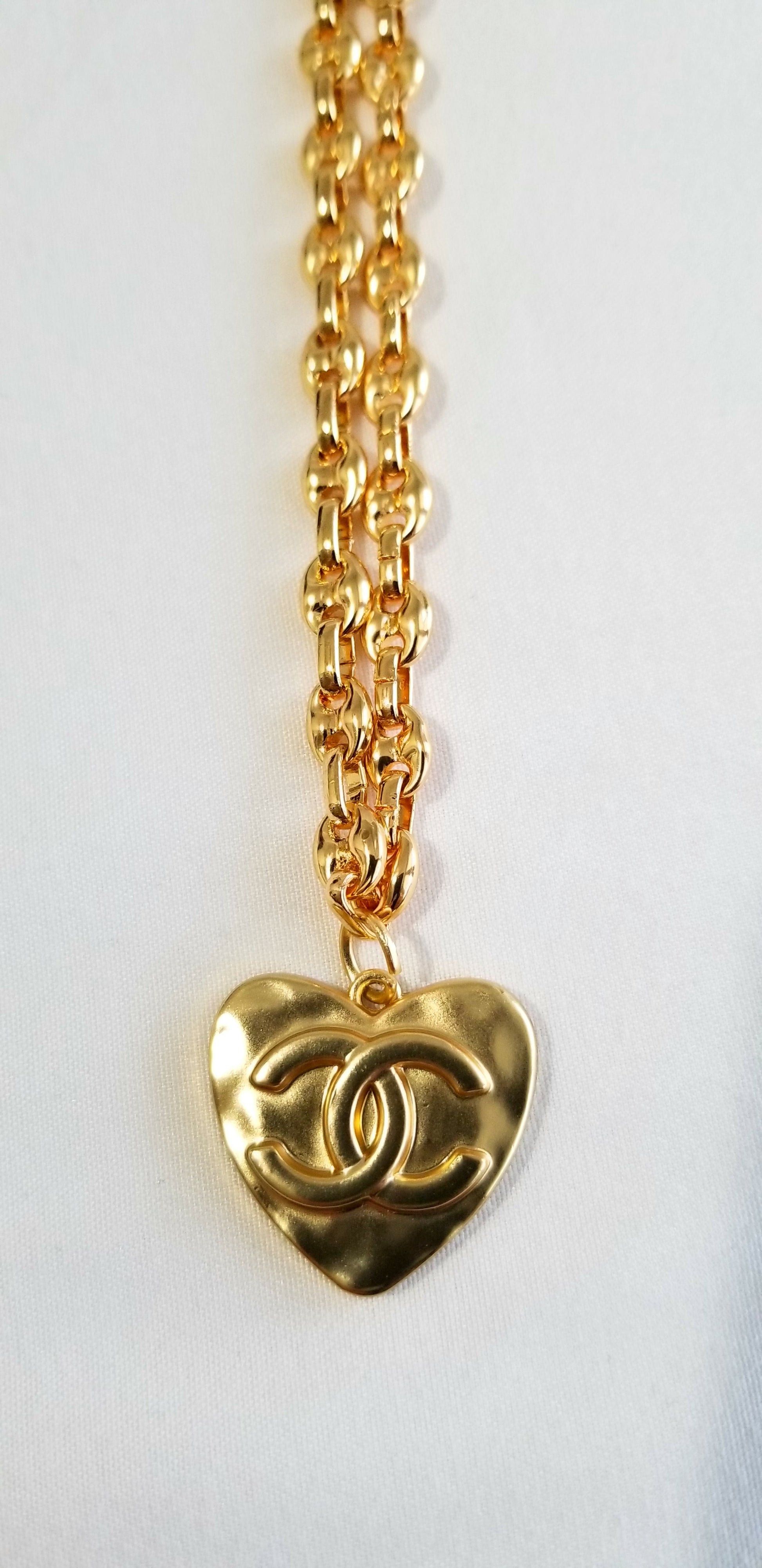 Repurposed Chanel Gold Necklace – Love Letters To Me